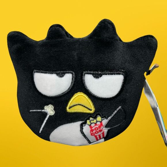 NWT Hello Kitty Badtz Eating Popcorn Squishmallow 5” - Picture 3 of 3